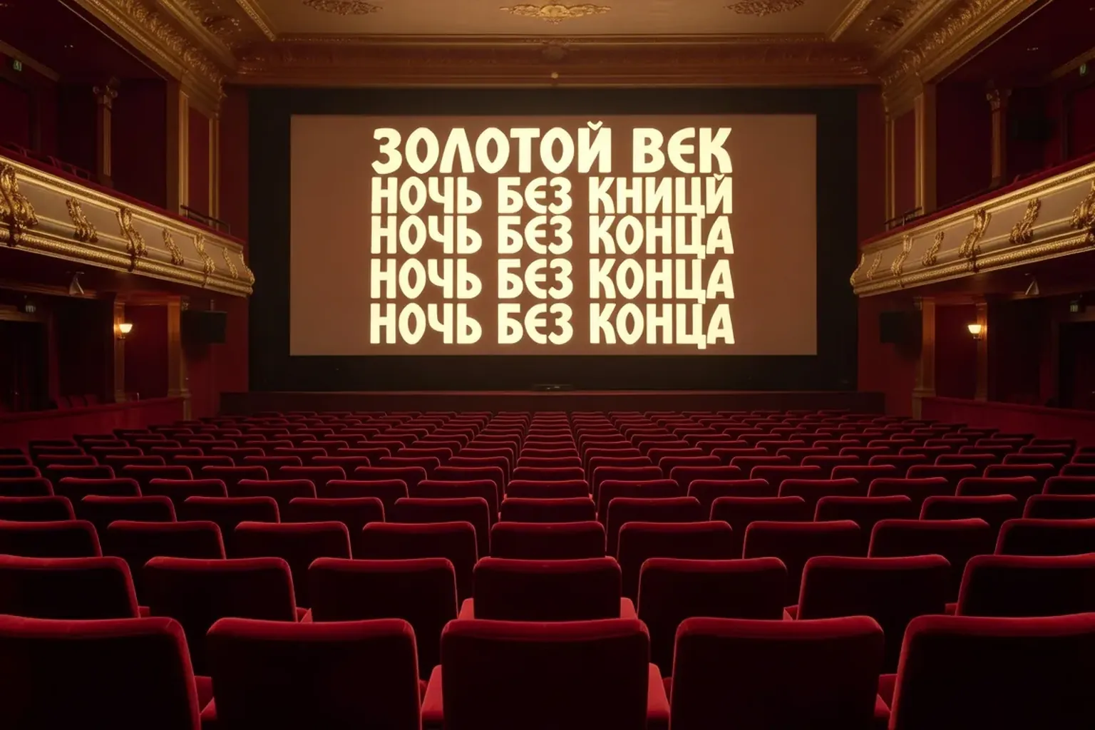 Pierre Rousseau, programmateur cinéma russe, dans une salle de projection parisienne