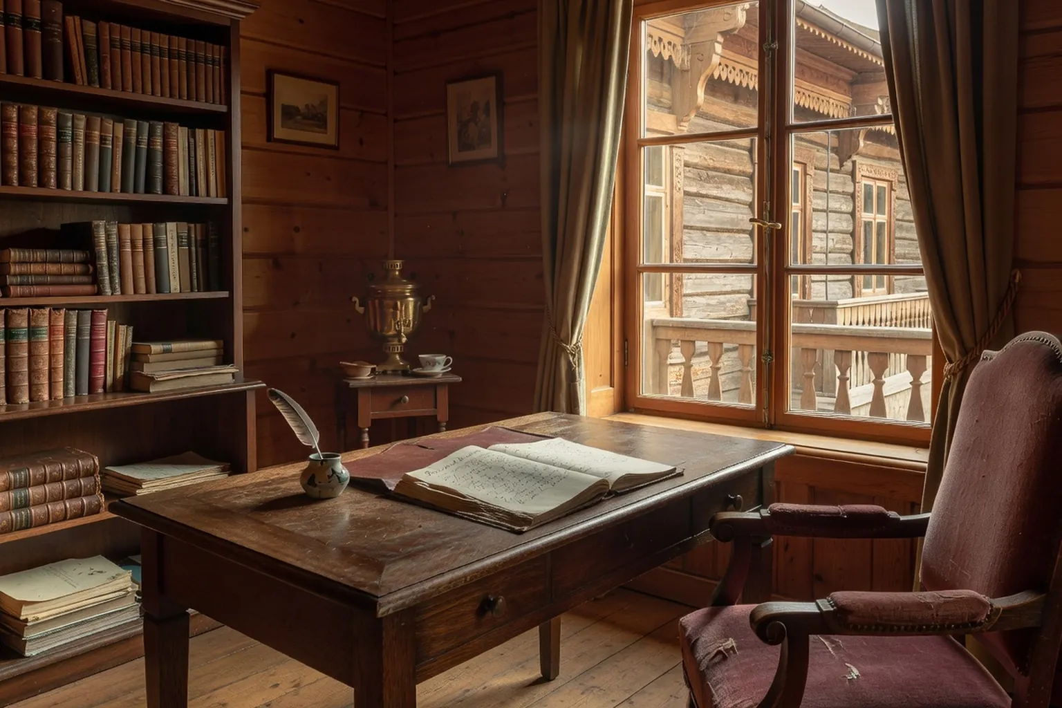 Villa Les Frênes à Bougival, datcha russe patinée