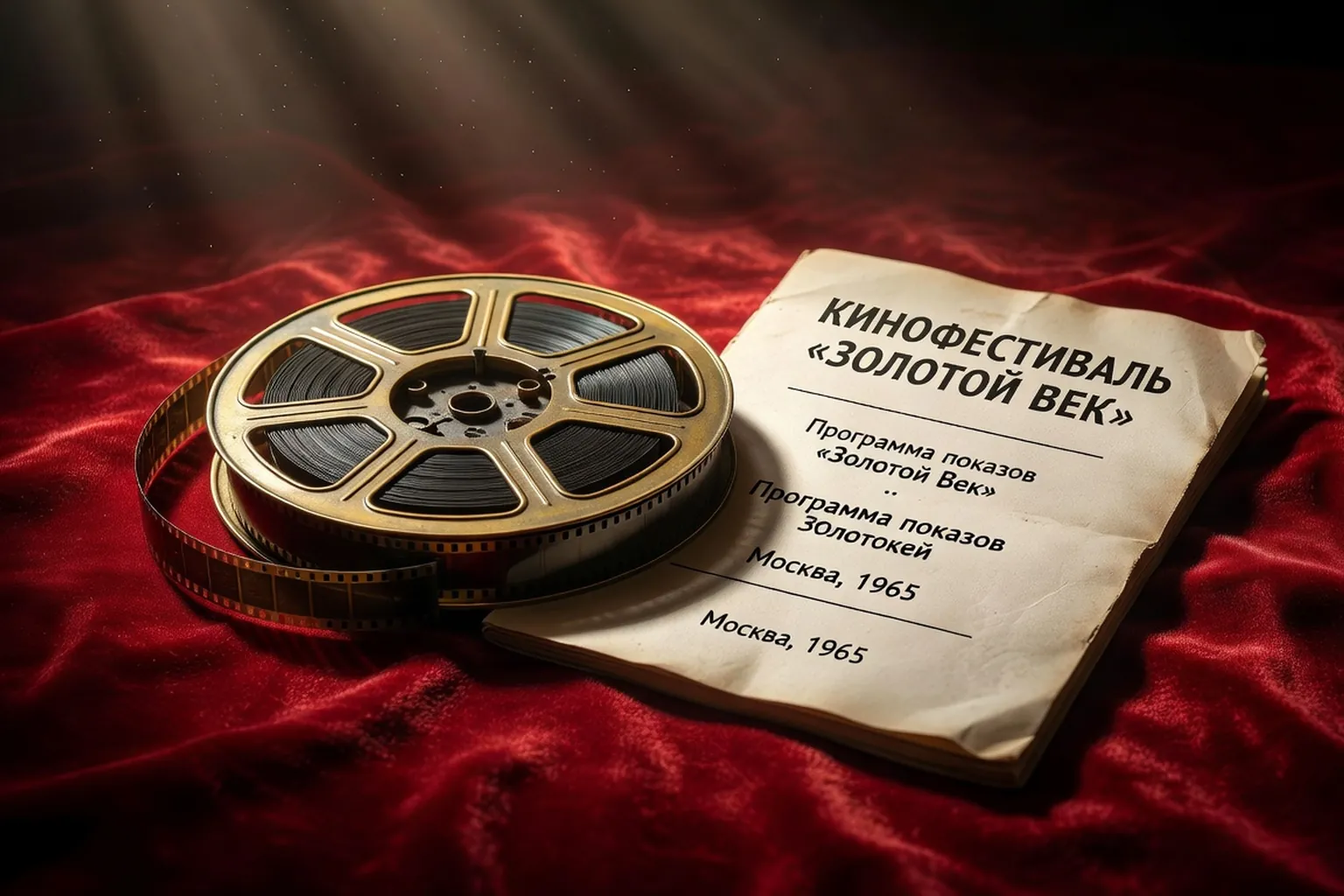 Projection publique d'un film russe dans un festival régional