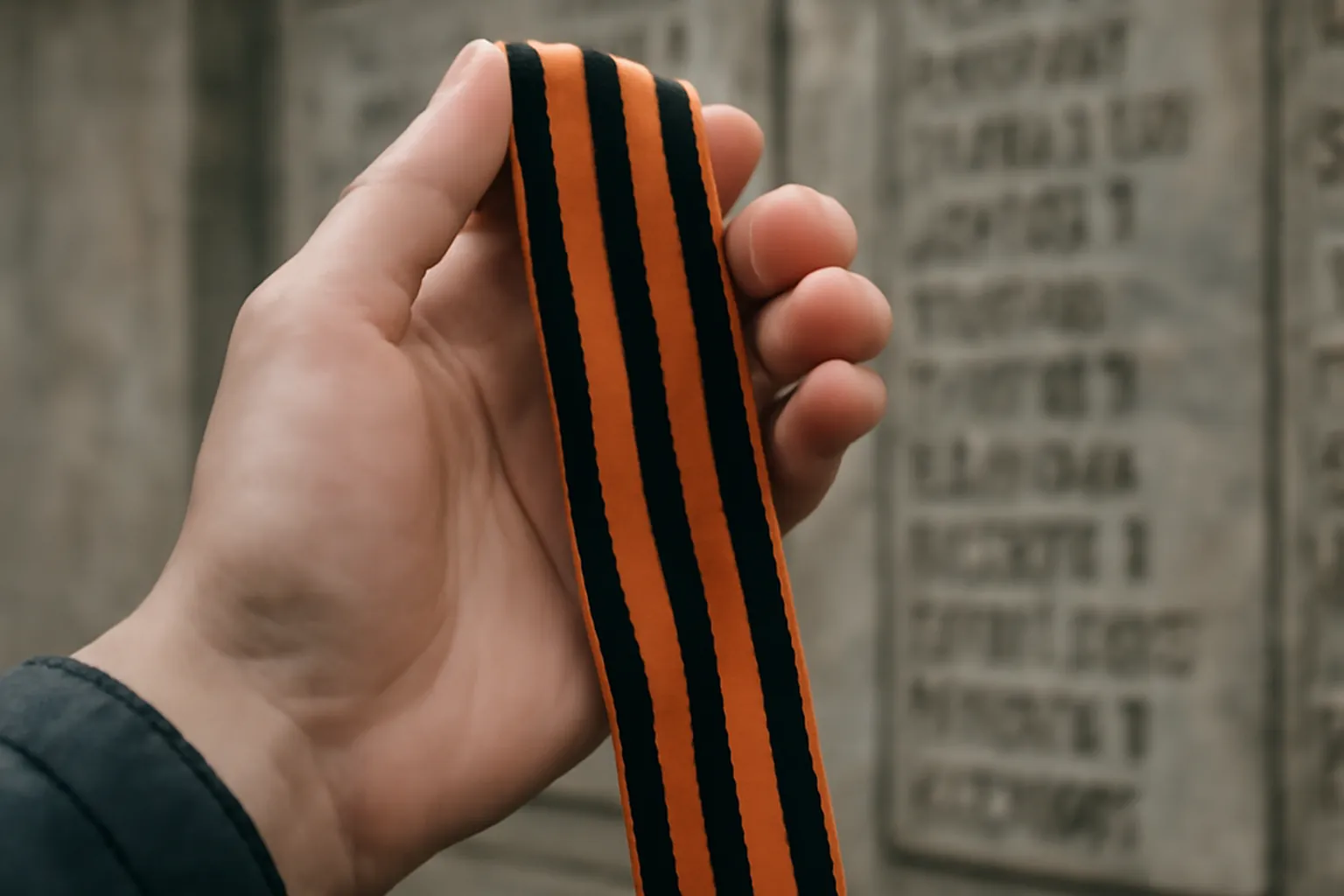 Commémoration du 9 mai dans un cimetière russe en France