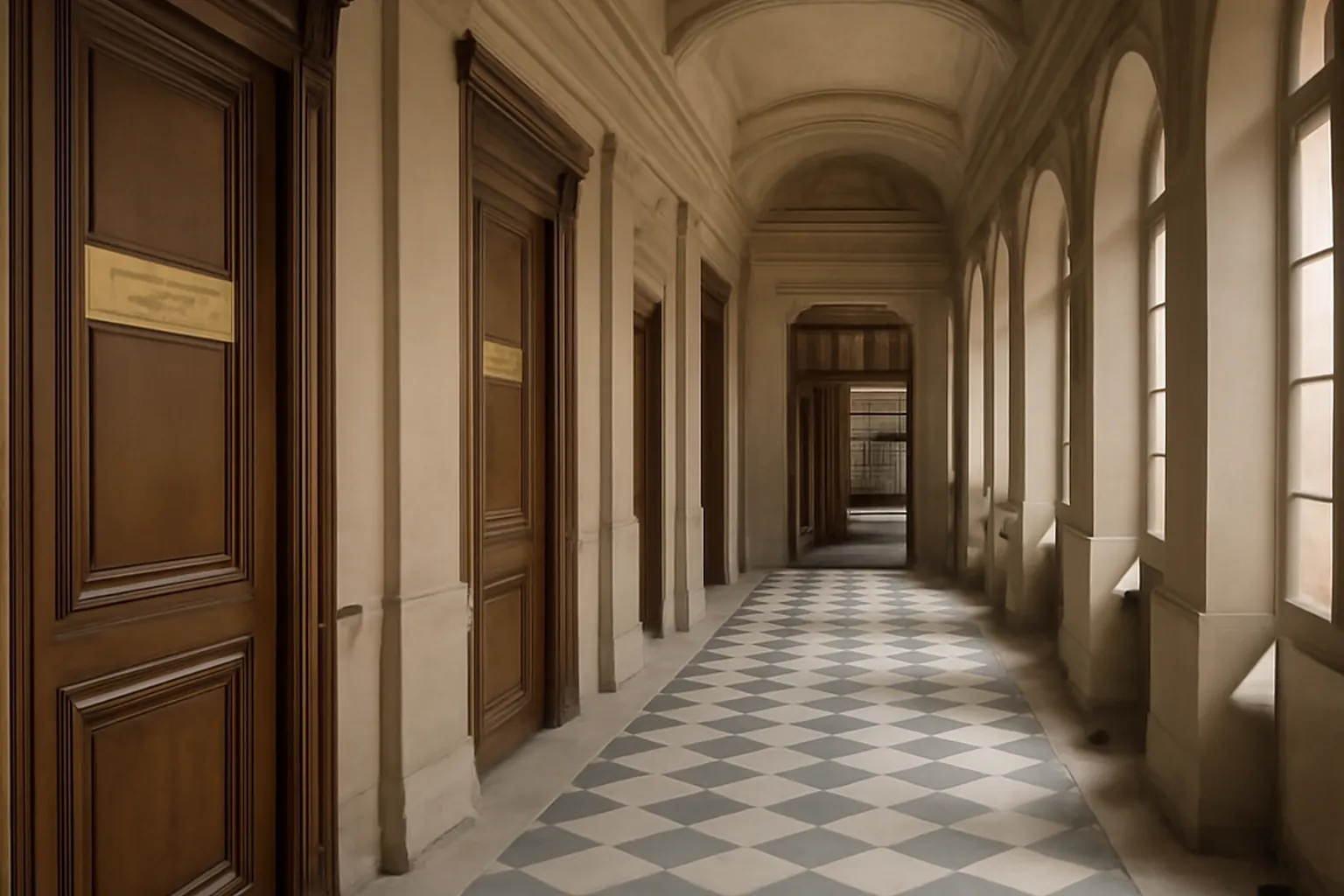 Façades d'institutions culturelles russes à Paris et en régions, atmosphère éditoriale